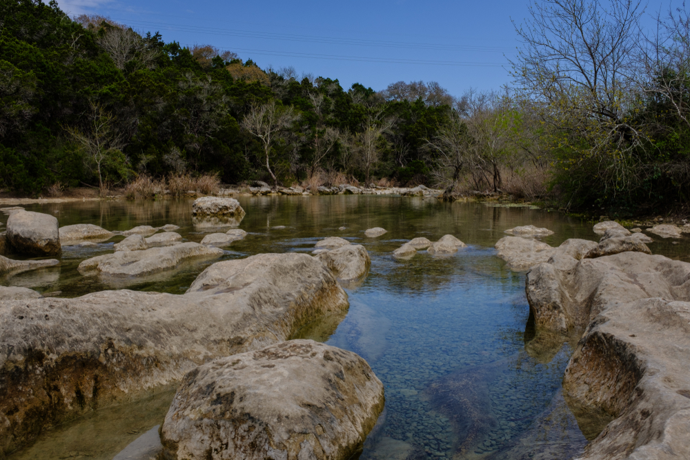 A,View,Of,Barton,Creek,Greenbelt,Trail,With,Sculpture,Falls