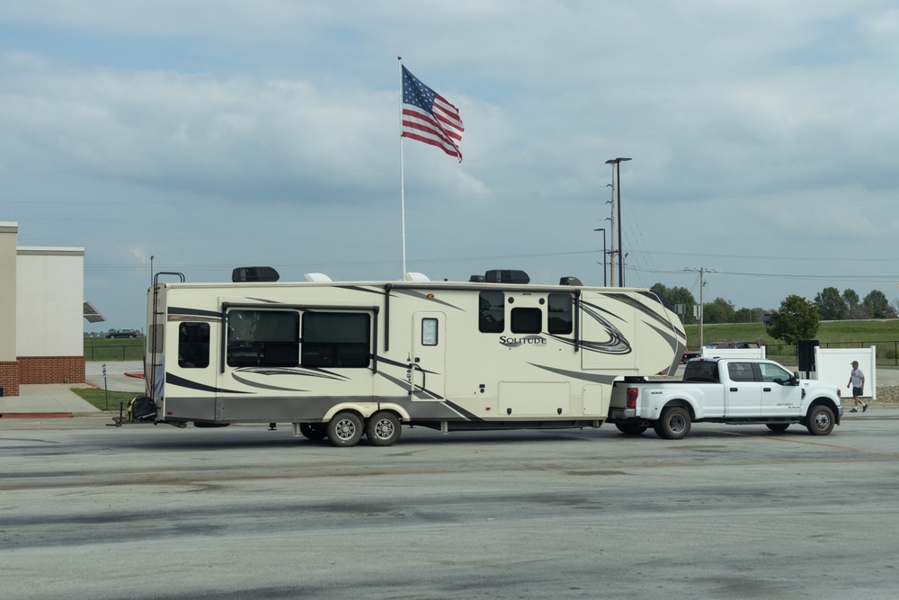 Austin,,Texas,,Usa-,08.11.2023:,Rv,Camping,Truck