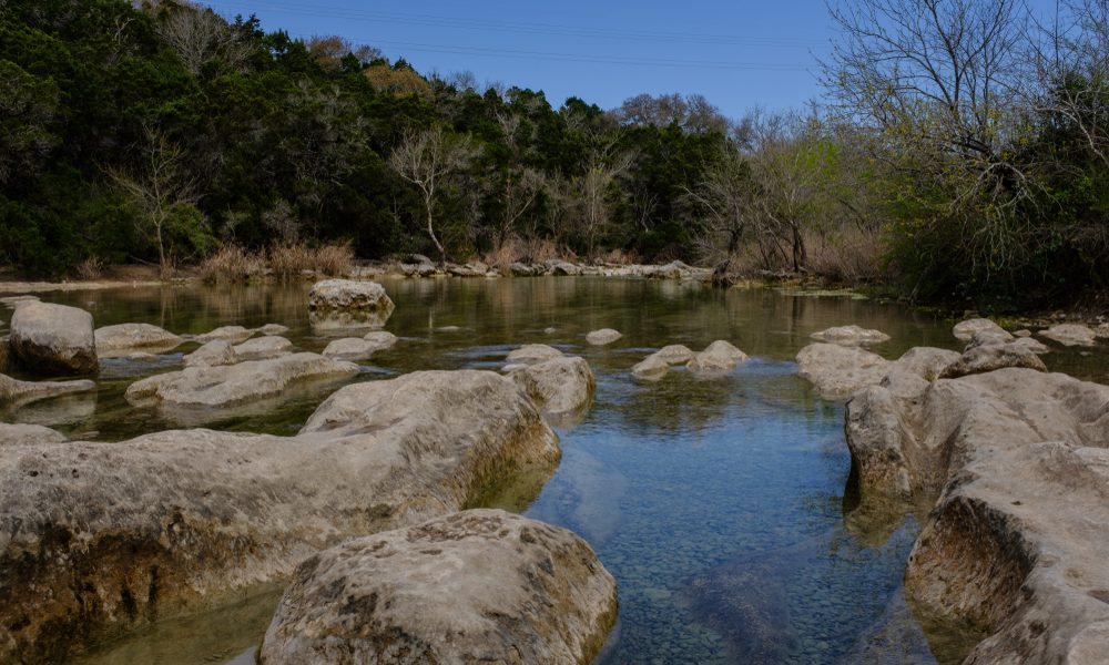 A,View,Of,Barton,Creek,Greenbelt,Trail,With,Sculpture,Falls